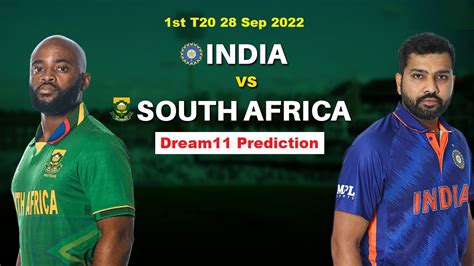 India Vs South Africa Dream11 Prediction 1st T20i