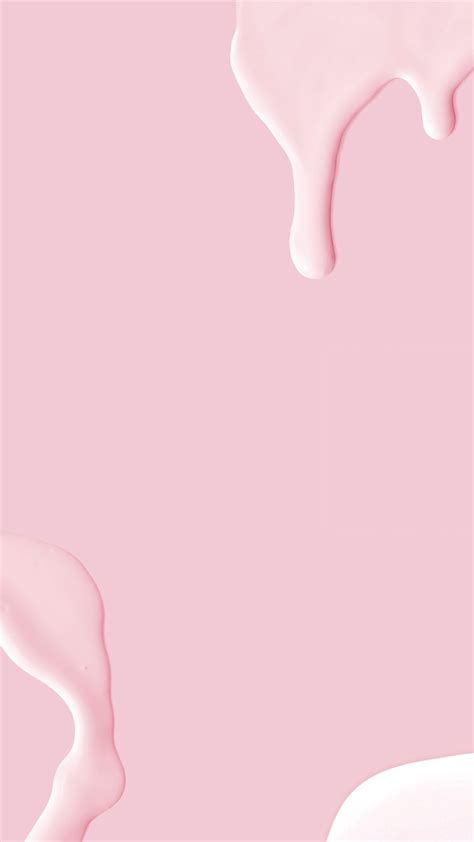 Download premium image of Pastel pink acrylic paint phone wallpaper background by Nunny ...