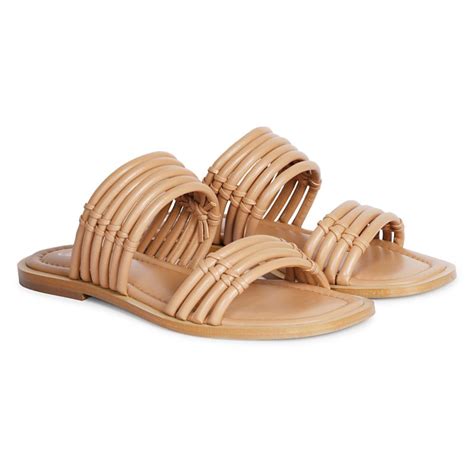 Zoya Nude Sandals Saint G Wolf Badger