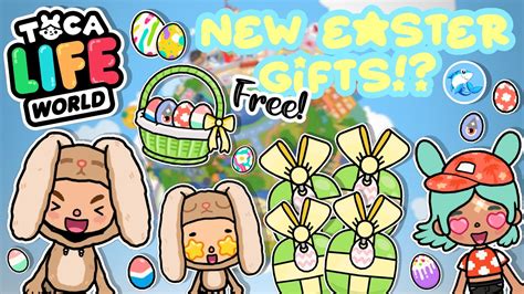 Toca Life World New Easter Ts 🐣 Free Post Office Presents 🎁 Youtube