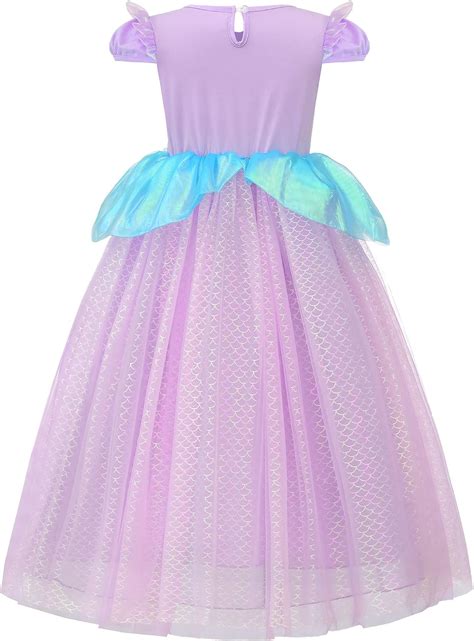 Jerrisapparel Princess Girls Mermaid Dress Halloween Tutu Costume