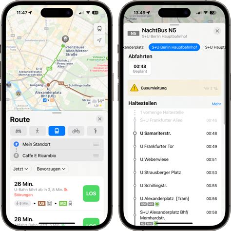 Apple Karten Nahverkehrsinfos In Echtzeit Verf Gbar Iphone Ticker De