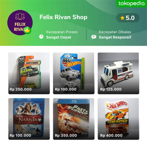 Toko Felix Rivan Shop Online Produk Lengkap Harga Terbaik Tokopedia