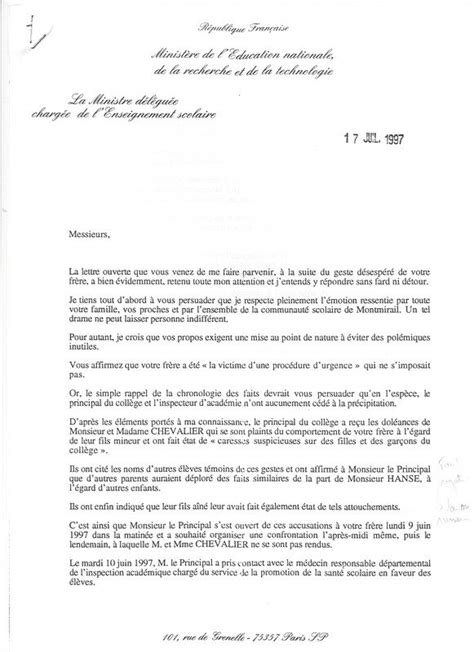 Modèle De Lettre Pour Dénoncer Une Injustice Lettres de Partage