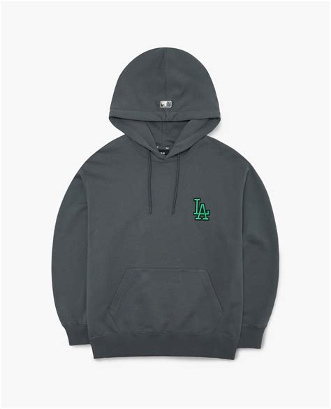 MLB Áo hoodie tay dài phối mũ Checkerboard Big Logo Overfit MLB Việt Nam