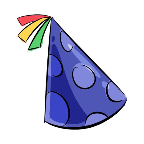 Party Hat Icon New Year Theme Celebration Theme Birthday For