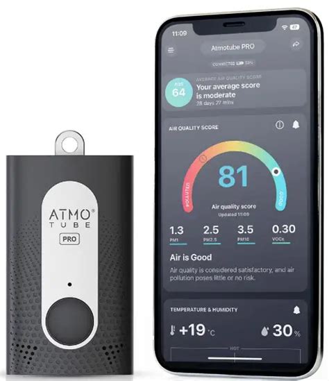 ATMOTUBE PRO Portable Air Pollution Monitor User Guide