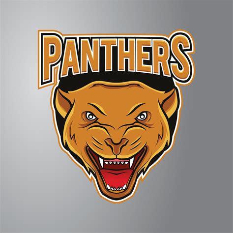 Panther Mascot Logo 17259278 Vector Art at Vecteezy