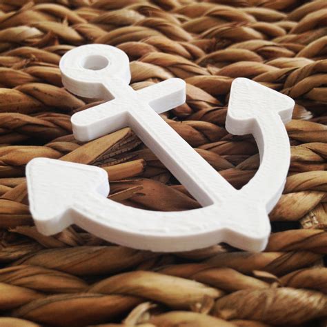 Free Stl File Anchor Keychain ⚓・3d Print Object To Download・cults