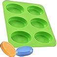 Amazon Newk Silicone Oval Soap Molds 6 Cavities DIY Handmade Soap