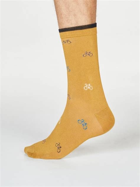 Chaussettes Bambou Et Coton Bio Homme Fergus Bicycle