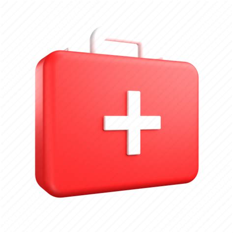 First Aid Kit Medical First Aid Medicine Healthcare 3d