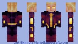 Quasar - Wendell Vaughn - Marvel Comics Minecraft Skin