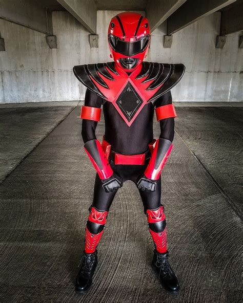 Power Rangers Daniel Gotham Infrared Tyranno Ranger Cosplay 01 Power