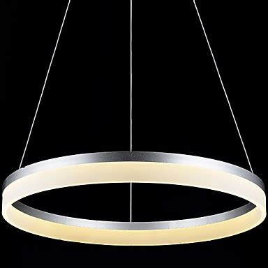 Round Led Pendant Light Modern Acrylic Lamps Lighting Luxurious Single