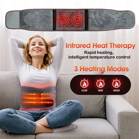 Infrarot Heizung Taille Massager Elektrische G Rtel Vibration Usb