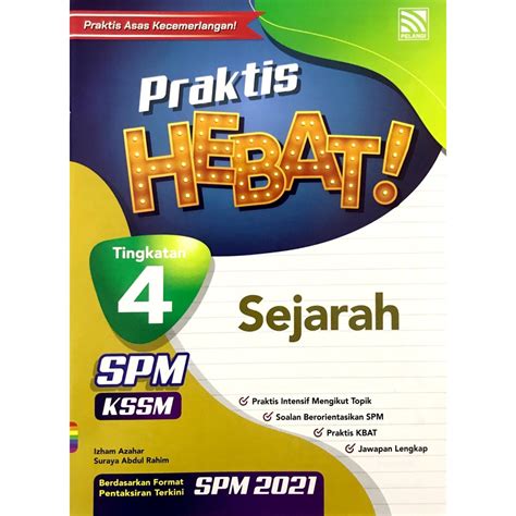 Pelangibuku Latihan Praktis Hebat Tingkatan Spm Kssm