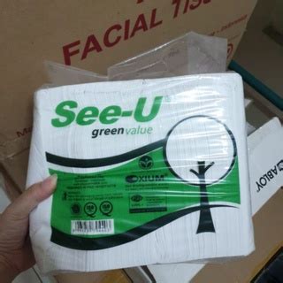 Jual MM Tisu Tissue See U Green Value 650 Sheet 2 Play Kiloan 650