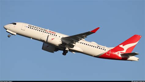 VH X4B QantasLink Airbus A220 300 BD 500 1A11 Photo By Owen C ID