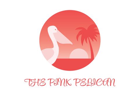 The Pink Pelican Logo By Natdim On Deviantart