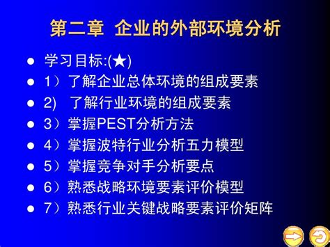 第二章 企业的外部环境分析word文档在线阅读与下载无忧文档