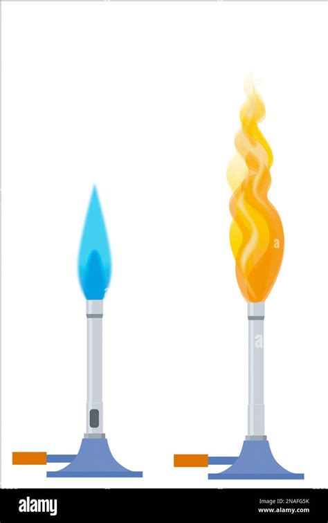 Bunsen burner flame hi-res stock photography and images - Alamy