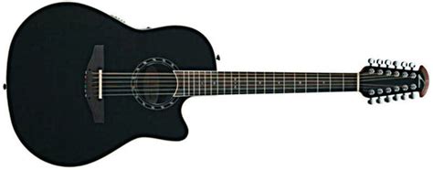 Ovation 2751AX-5 Balladeer Standard 12-string - black Folk-gitarre