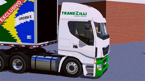 Skin Iveco Hi Way TransZelli EXCLUSIVO Skins Games Truck