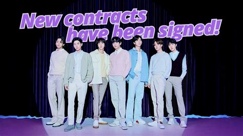 All 7 Bts Members Officially Renew Contracts With Bighit Music｜k1