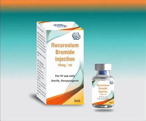 Rocuronium Bromide Injection 10mg Ml At Best Price In Chandigarh