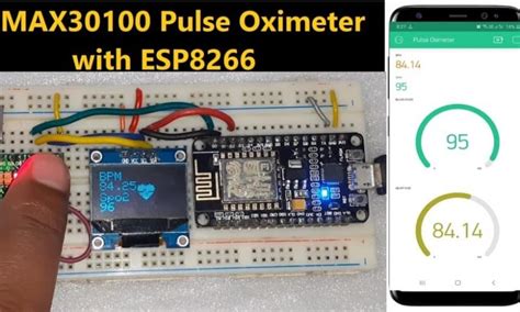 Iot Based Smart Pulse Oximeter With Nodemcu Esp Images