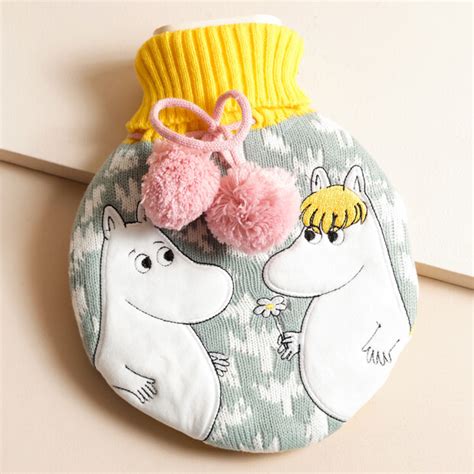 Floral Moomin Hot Water Bottle House Of Disaster Lisa Angel