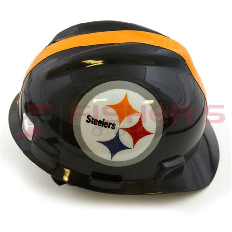 Msa 818407 Standard V Gard Nfl Cap W1 Touch Suspension Steelers