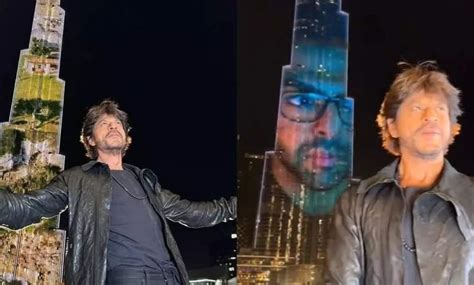 Watch Shah Rukh Khan Doing His Signature Pose And Jhoome Jo Pathaan