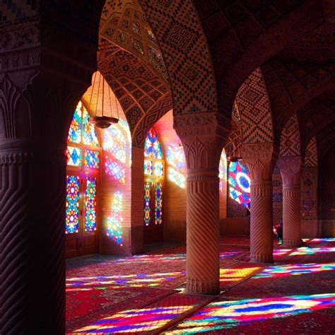 One Of Many Stunning Sights In Iran Morning Light Flooding Through