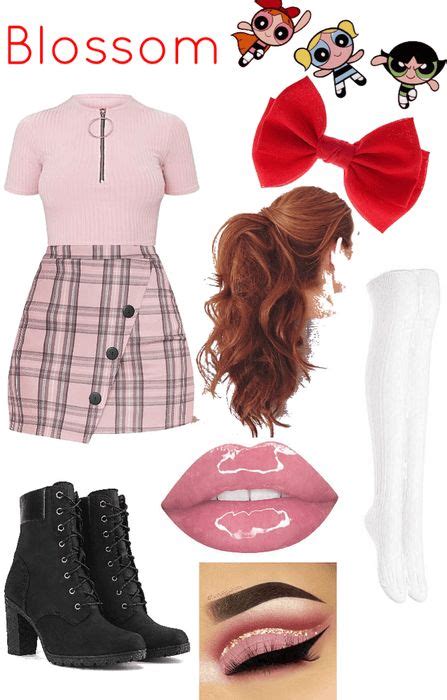 Blossom Powerpuff Outfit Shoplook Powerpuff Girls Costume