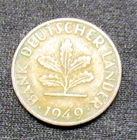 1 Pfennig 1949 Bank Deutscher Länder D eBay