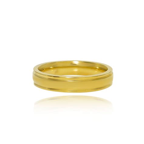 8476IST Plain Gold Bond Ring - Imono Jewelry Philippines