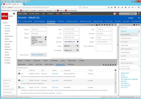 Infor Crm Formerly Saleslogix What Is It And What Does It Cost