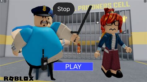 Roblox Barrys Prison Run Story Obby Easy Mode Walkthrough And Boss