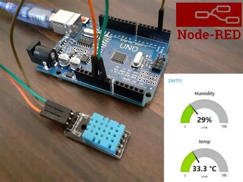 Interface Arduino With Node Red To Monitor The Temperature Arduino Project Hub