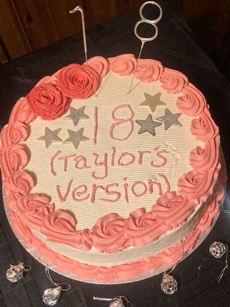 Pin By Em On Literally All Things Taylor ⚡️ 18th Birthday Cake