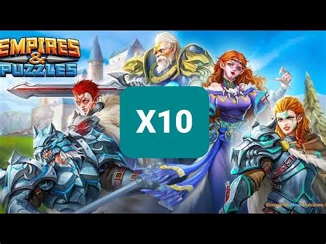 Призыв X10 Альянсовый квест в Empires & Puzzles (Империя пазлов) - YouTube
