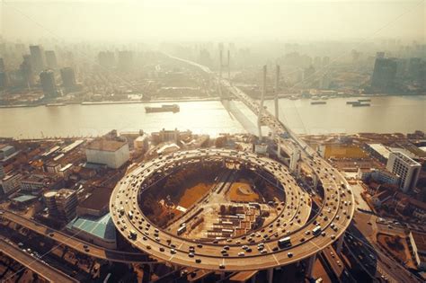 Shanghai Nanpu Bridge over Huangpu River – Songquan Photography