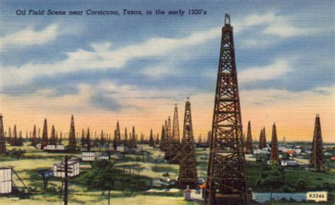 Oil Wells in Corsicana