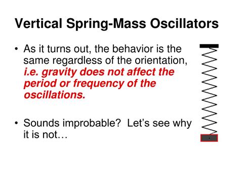 Ppt Spring Mass Oscillators Powerpoint Presentation Free Download