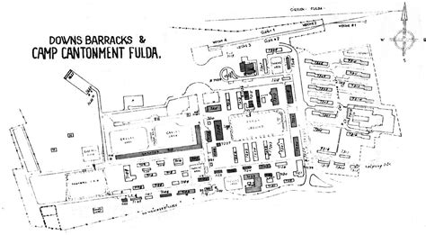 Usareur Installation Maps Downs 1970s