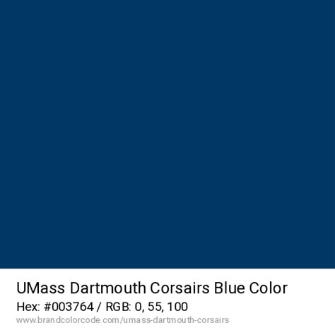 UMass Dartmouth Corsairs Brand Color Codes » BrandColorCode.com