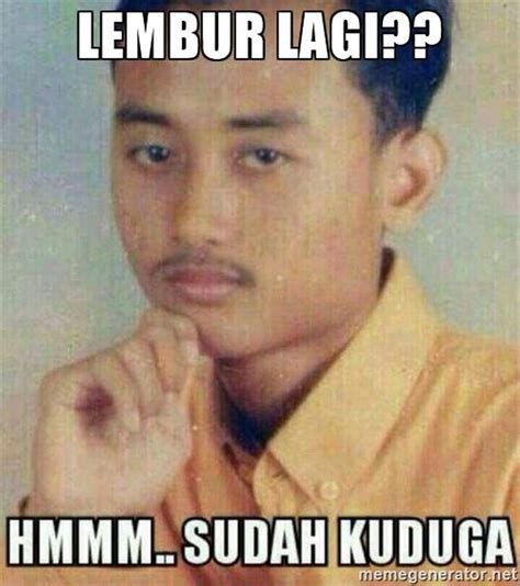 Meme Semangat Kerja Meski Hari Libur