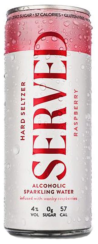 Served Raspberry Hard Seltzer Cans : Nectar Imports Ltd